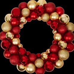 Action Absolu Chic kerstkrans met kerstballen