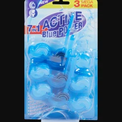 Action Active Turqoise Power toiletblokken 7-in-1