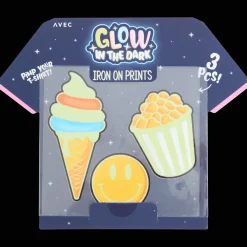 Action Avec glow-in-the-dark strijkpatches