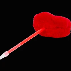 Action Balpen met fluffy hartje