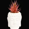 Action Boeddha-bloempot met kunstplant