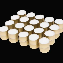 Bolsius theelichten in gouden cup