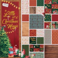 Action Craft Sensations kerst-papierblok