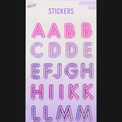 Action Craft Universe alfabet stickers