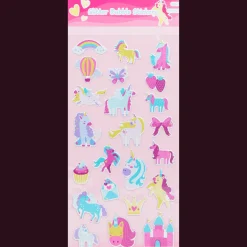 Action Craft Universe Glitter Bubble stickers