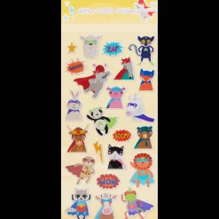 Action Craft Universe Glitter Bubble stickers