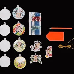 Action Disney diamond painting kerstballen