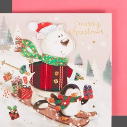 Action 3D-kerstkaart