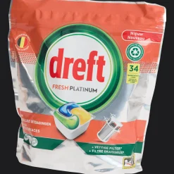 Dreft Fresh Platinum vaatwastabletten Original