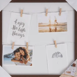 Action Fotolijst met knijpers en ledlampjes