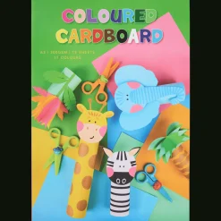 Action Gekleurd knutselkarton A3