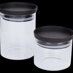 Action Glazen voorraadpottenset