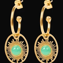 Action Gold plated oorbellen