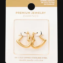 Action Gold plated oorbellen