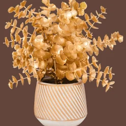 Action Gouden kunstplant in pot