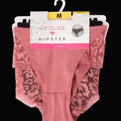 Action Hipsters met kant