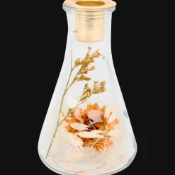 Action Kaarsenhouder met droogbloemen