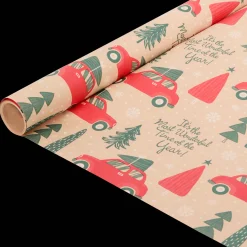 Action Kerst inpakpapier