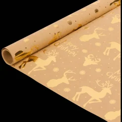 Action Kerst inpakpapier