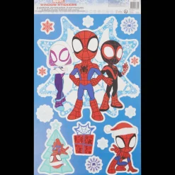 Action Kerst raamstickers