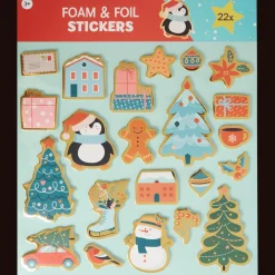 Action Kerststickers