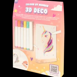 Action Kids Kingdom 3D kleuren op nummer