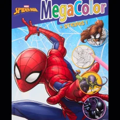 Action Kleur- en stickerboek