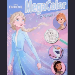 Action Kleur- en stickerboek