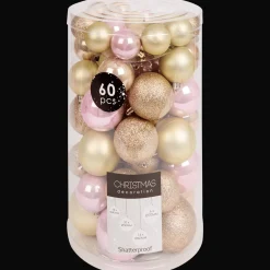 Action Kunststof kerstballen