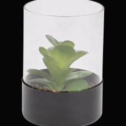 Action Kunstvetplant in glazenpot