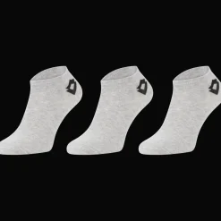 Lotto sneakersokken grijs