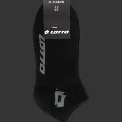 Lotto sneakersokken zwart