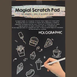 Action Magisch krasblok A5