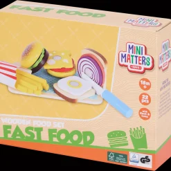 Mini Matters houten etenswaren