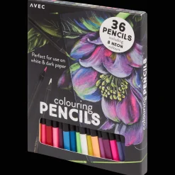 Action Neon kleurpotlodenset