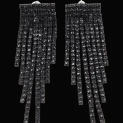 Action Oorbellen met glittersteentjes