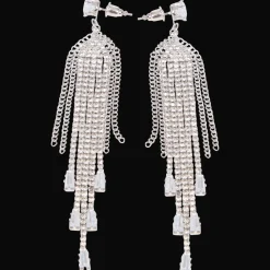 Action Oorbellen met glittersteentjes