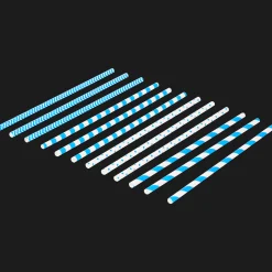 Action Papieren rietjes