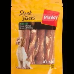 Action Pinky Steak Sticks hondensnacks