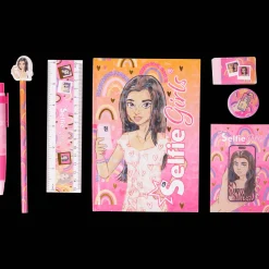 Action Selfie Girls schrijfwarenset