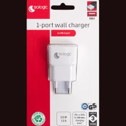 Action Sologic USB-A wandoplader