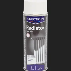 Spectrum hoogglans radiator spuitverf wit
