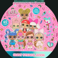 Action Stencil-kleurboek