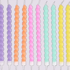 Action Swirl taartkaarsjes