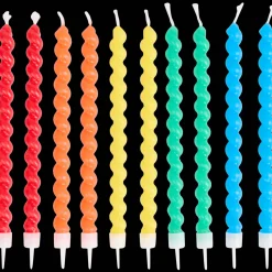 Action Swirl taartkaarsjes