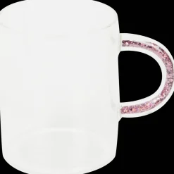 Action Theeglas met glitter