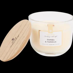 Action Treewick geurkaars met houtlont