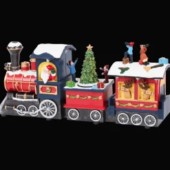 Action Trein kersttafereel