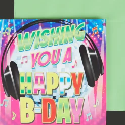 Action Verjaardagskaart met licht en geluid