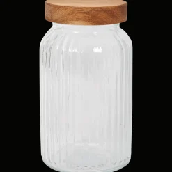 Action Voorraadpot met houten deksel